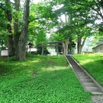 The road to Suwa Taisha Maemiya (photo by Kotodamaya)