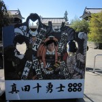 Face-in-the-hole Board : Ueda Castle